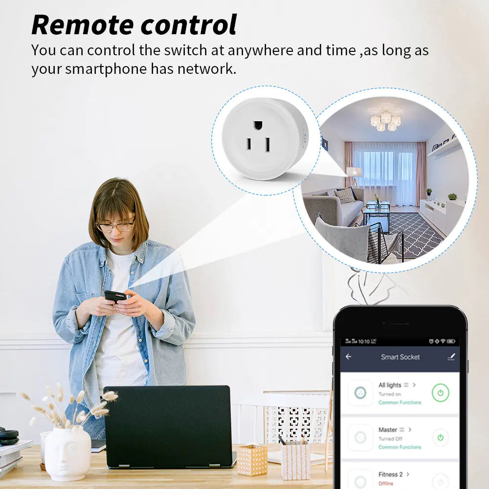 Smart WiFi Remote Control Switch for Home Automation